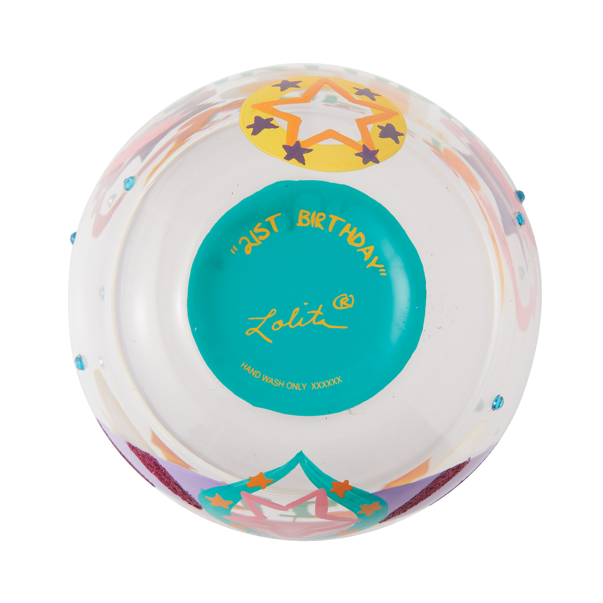 Happy 21st Birthday Stemless Wine Glass - Afbeelding 6