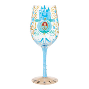 Midnight Dreams (Cinderella) Stemmed Glass by Lolita