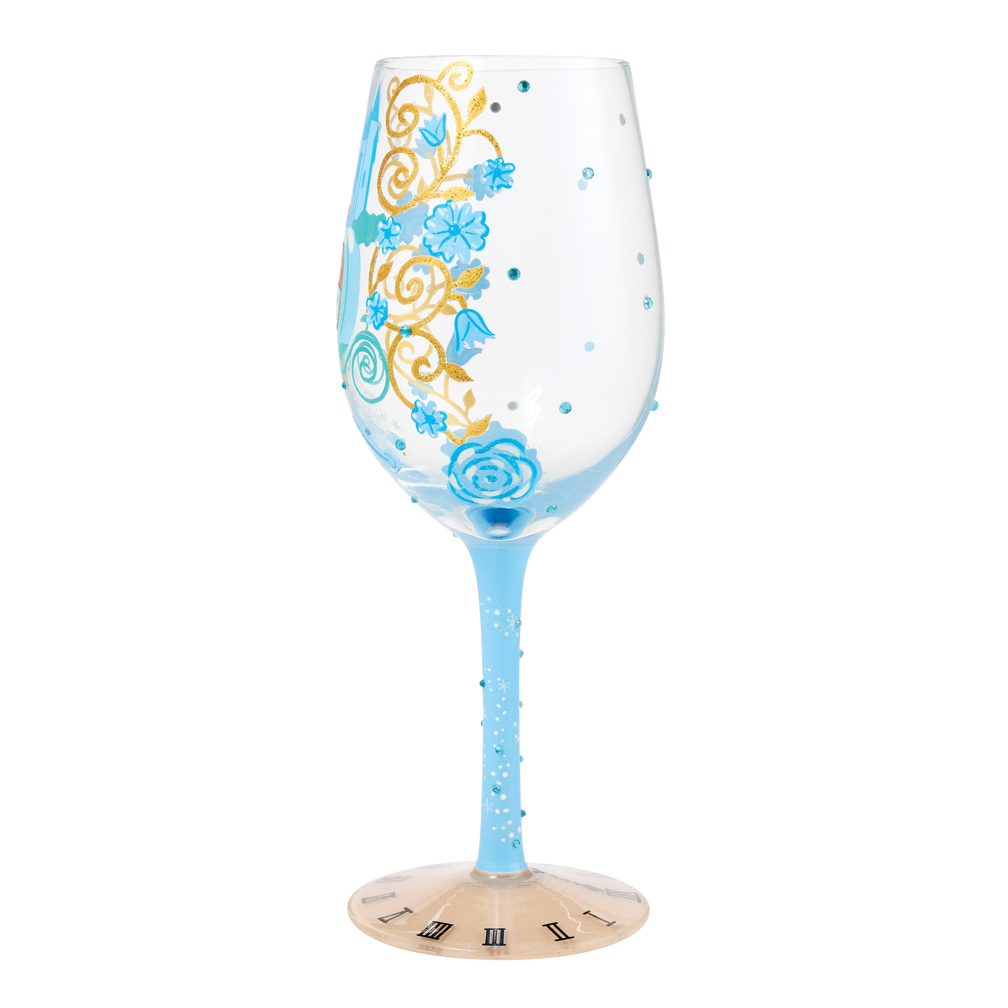 Midnight Dreams (Cinderella) Stemmed Glass by Lolita - Afbeelding 3