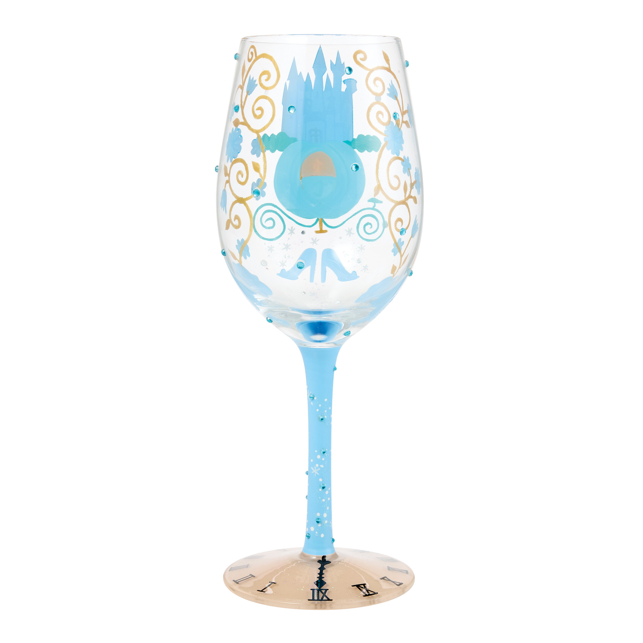 Midnight Dreams (Cinderella) Stemmed Glass by Lolita - Afbeelding 4