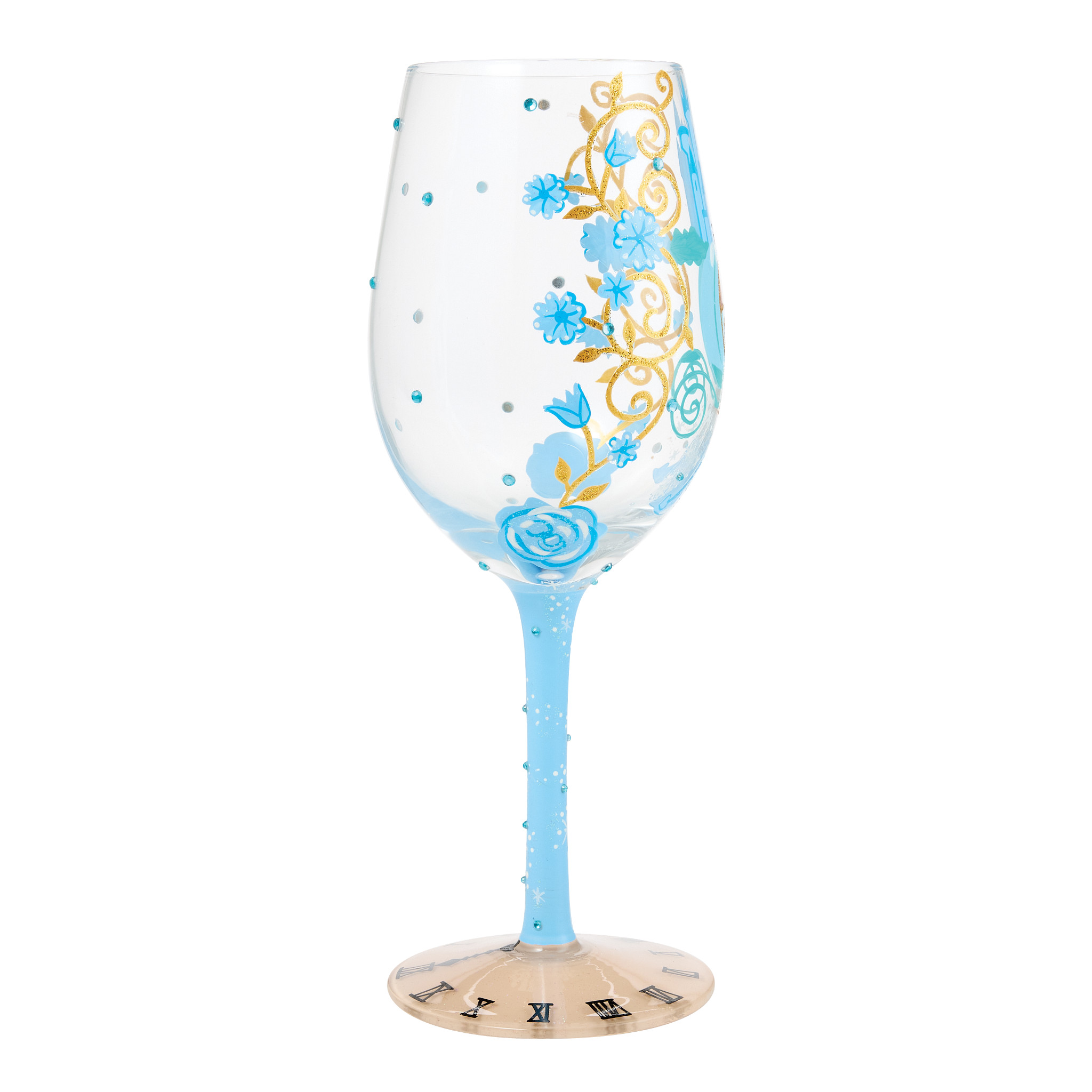 Midnight Dreams (Cinderella) Stemmed Glass by Lolita - Afbeelding 5
