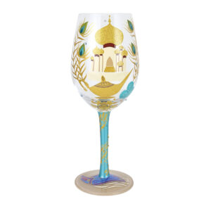 Show me the World (Jasmine) Stemmed Glass by Lolita