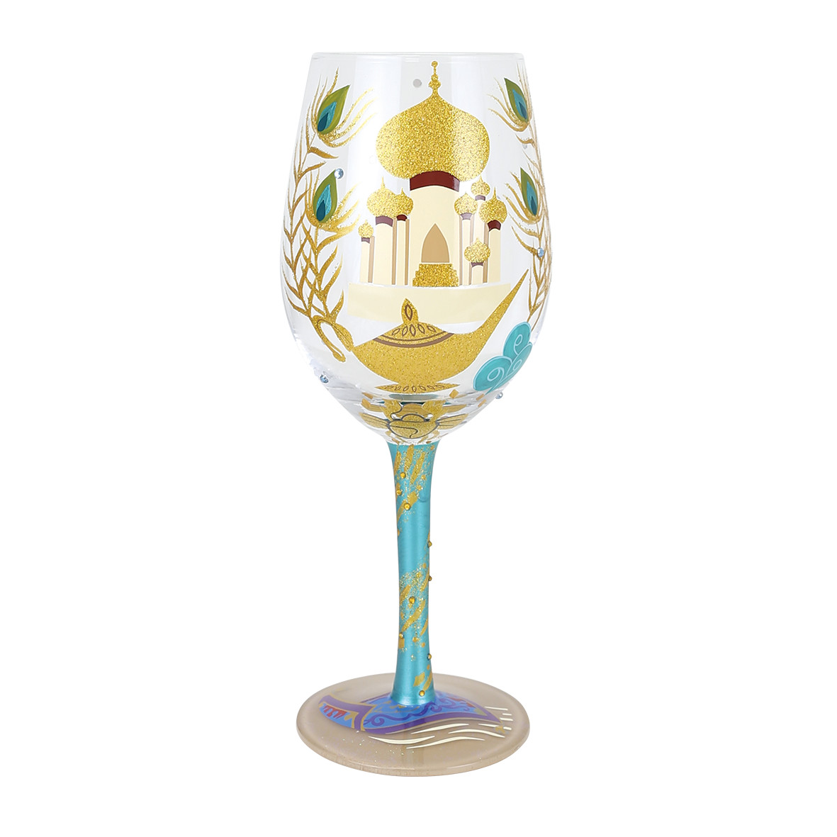 Show me the World (Jasmine) Stemmed Glass by Lolita