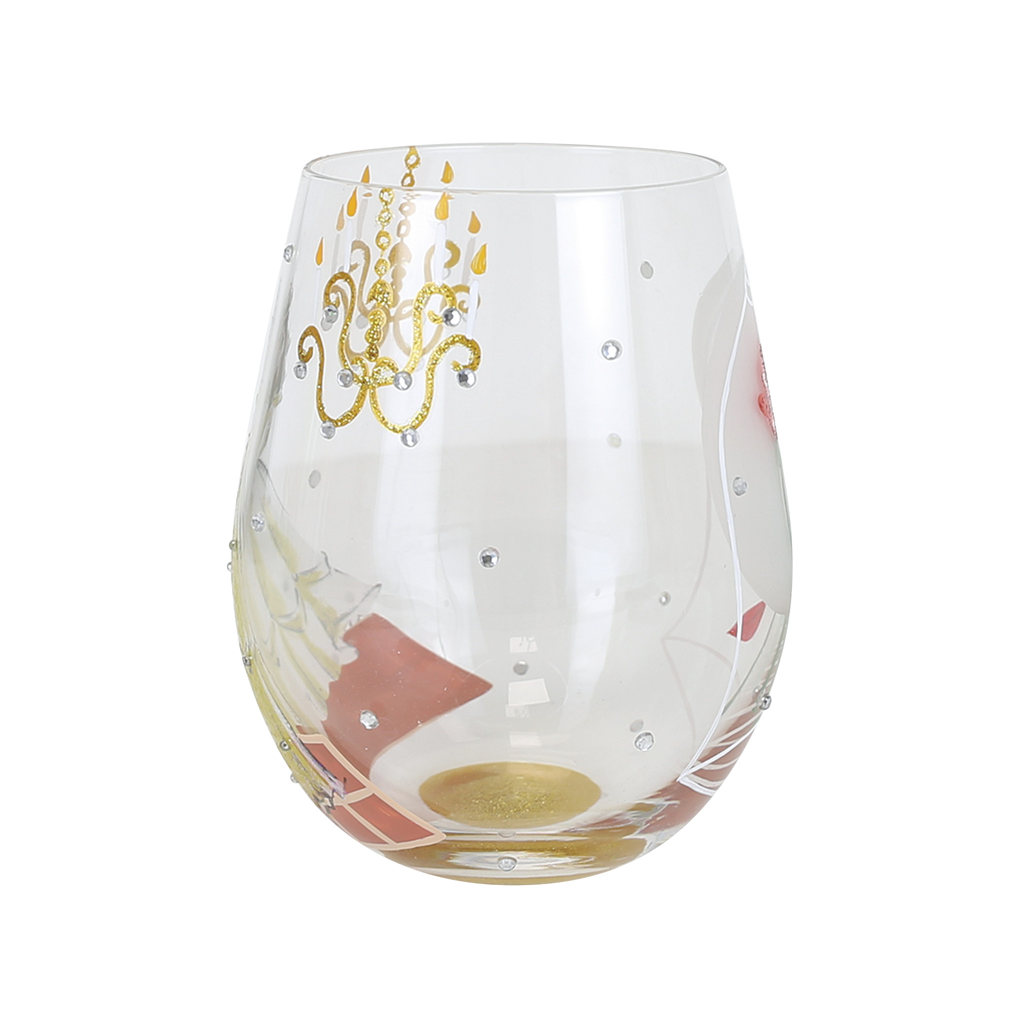 Choose to Dream (Belle) Stemless Glass by Lolita - Afbeelding 2