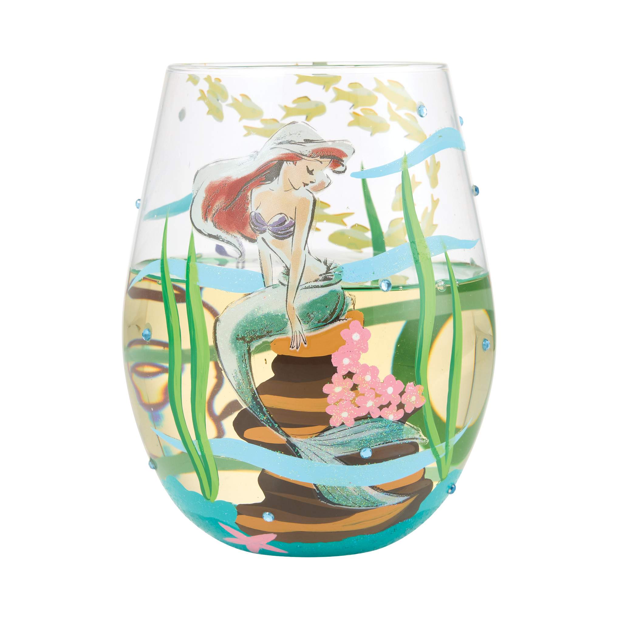 An Ocean of Dreams (Ariel) Stemless Glass by Lolita - Afbeelding 2