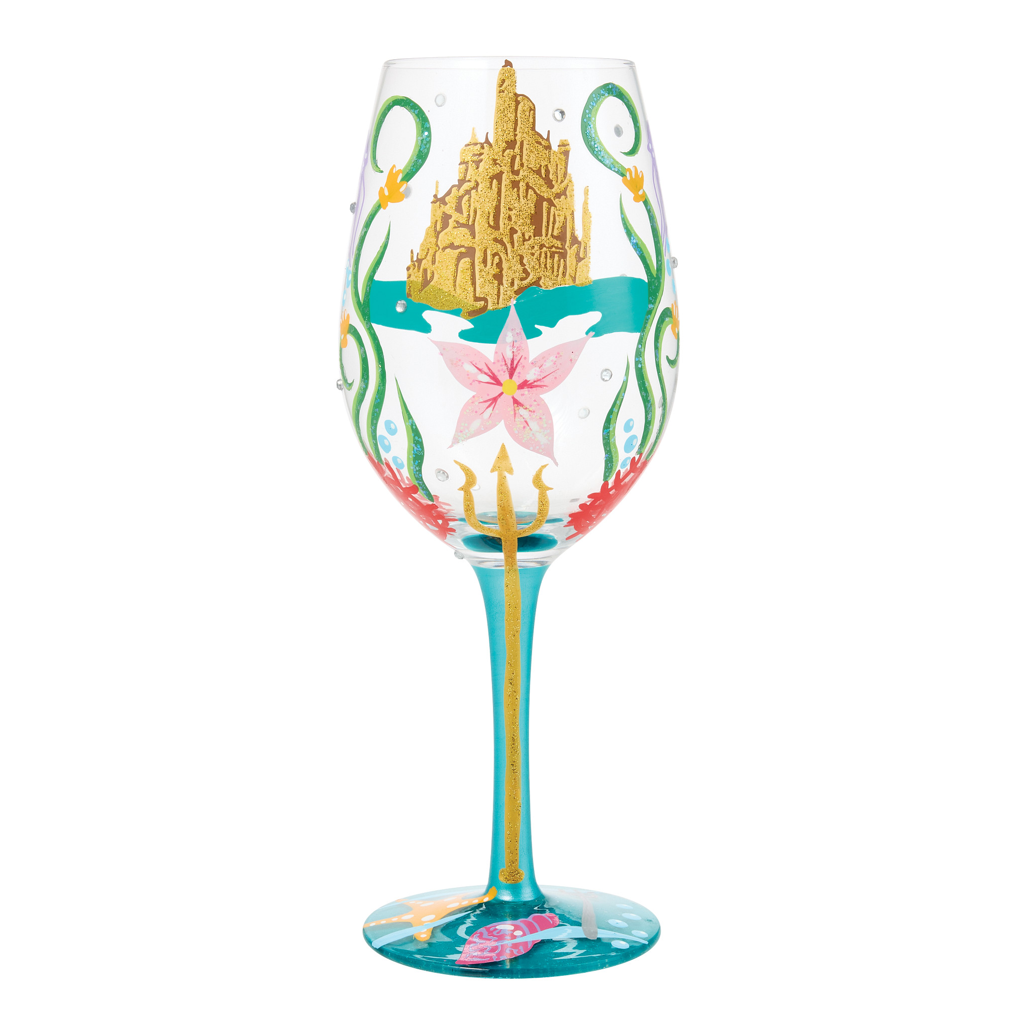 Ride Your Own Wave (Ariel) Stemmed Glass by Lolita
