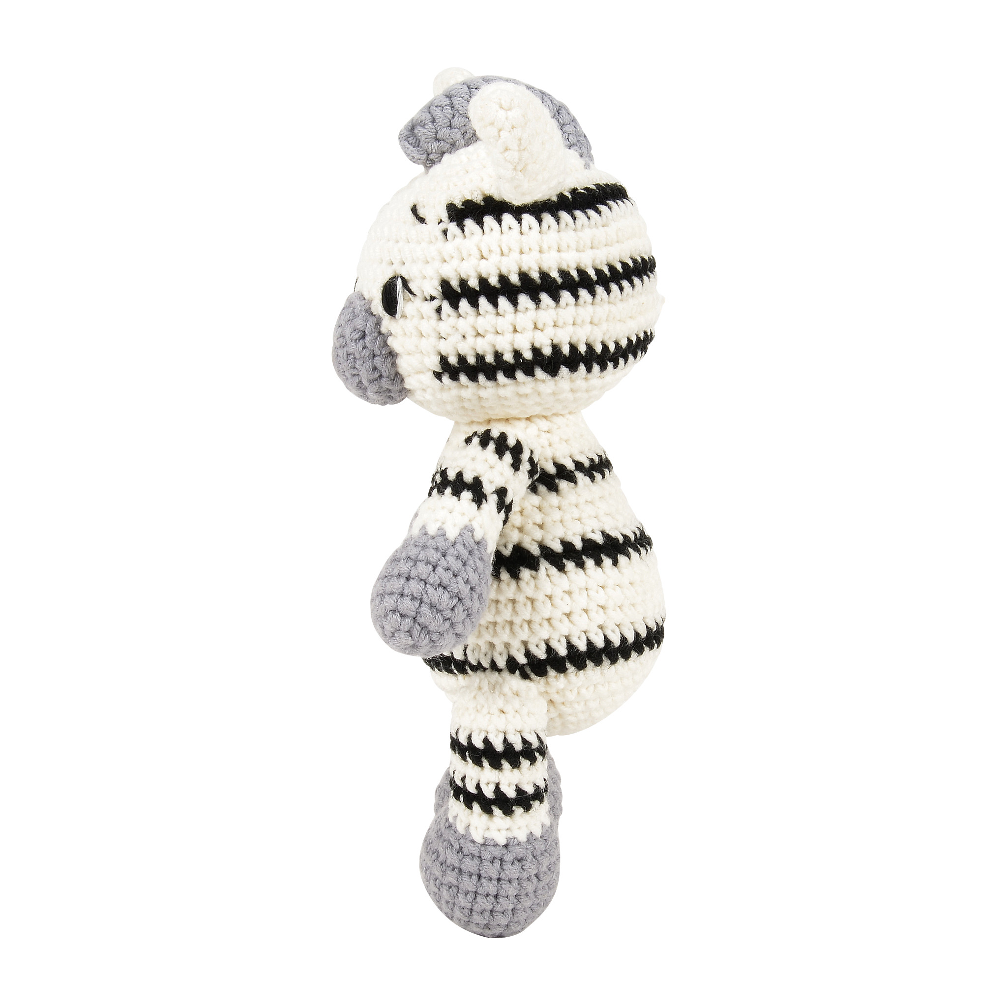 Ava the Zebra Soft Toy by Woolie - Afbeelding 2