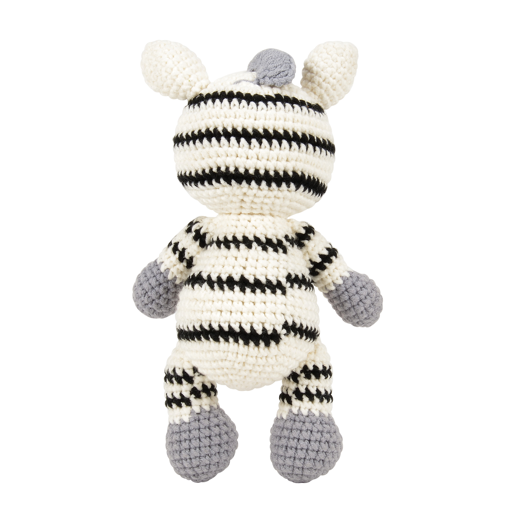 Ava the Zebra Soft Toy by Woolie - Afbeelding 3