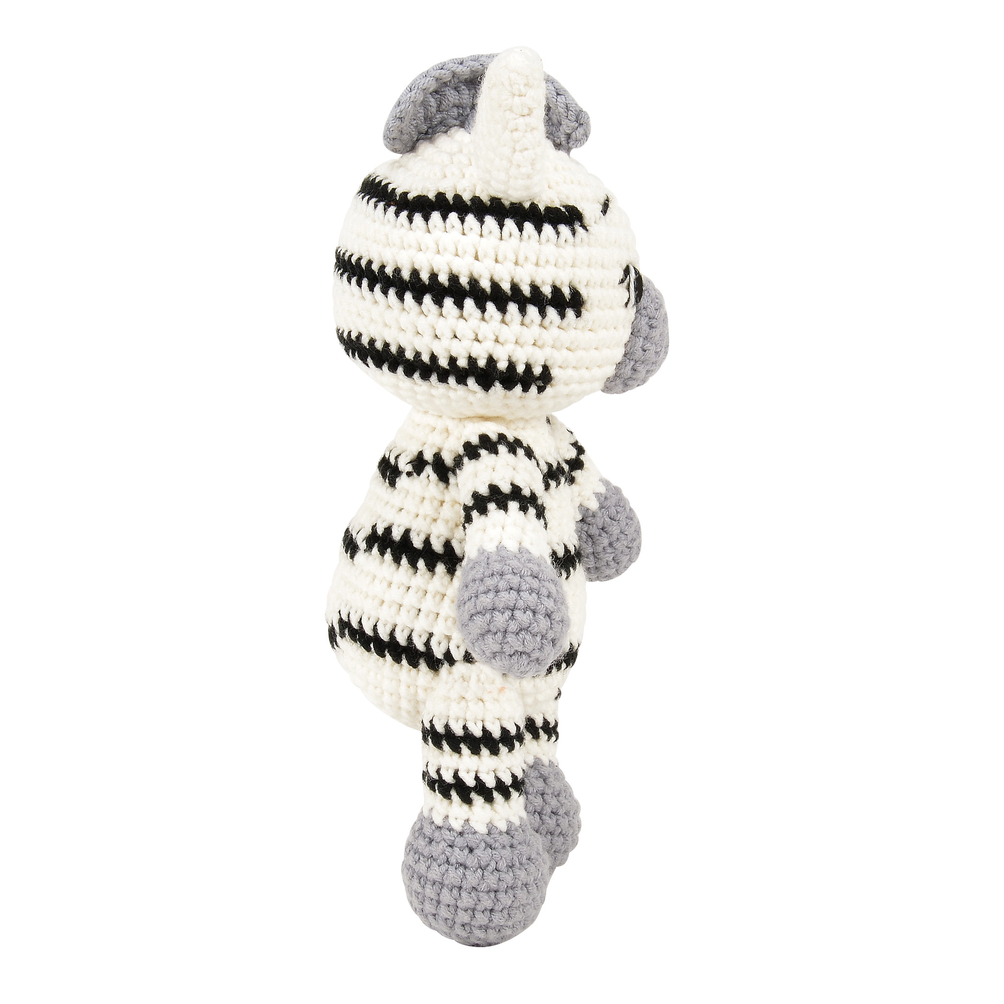 Ava the Zebra Soft Toy by Woolie - Afbeelding 4