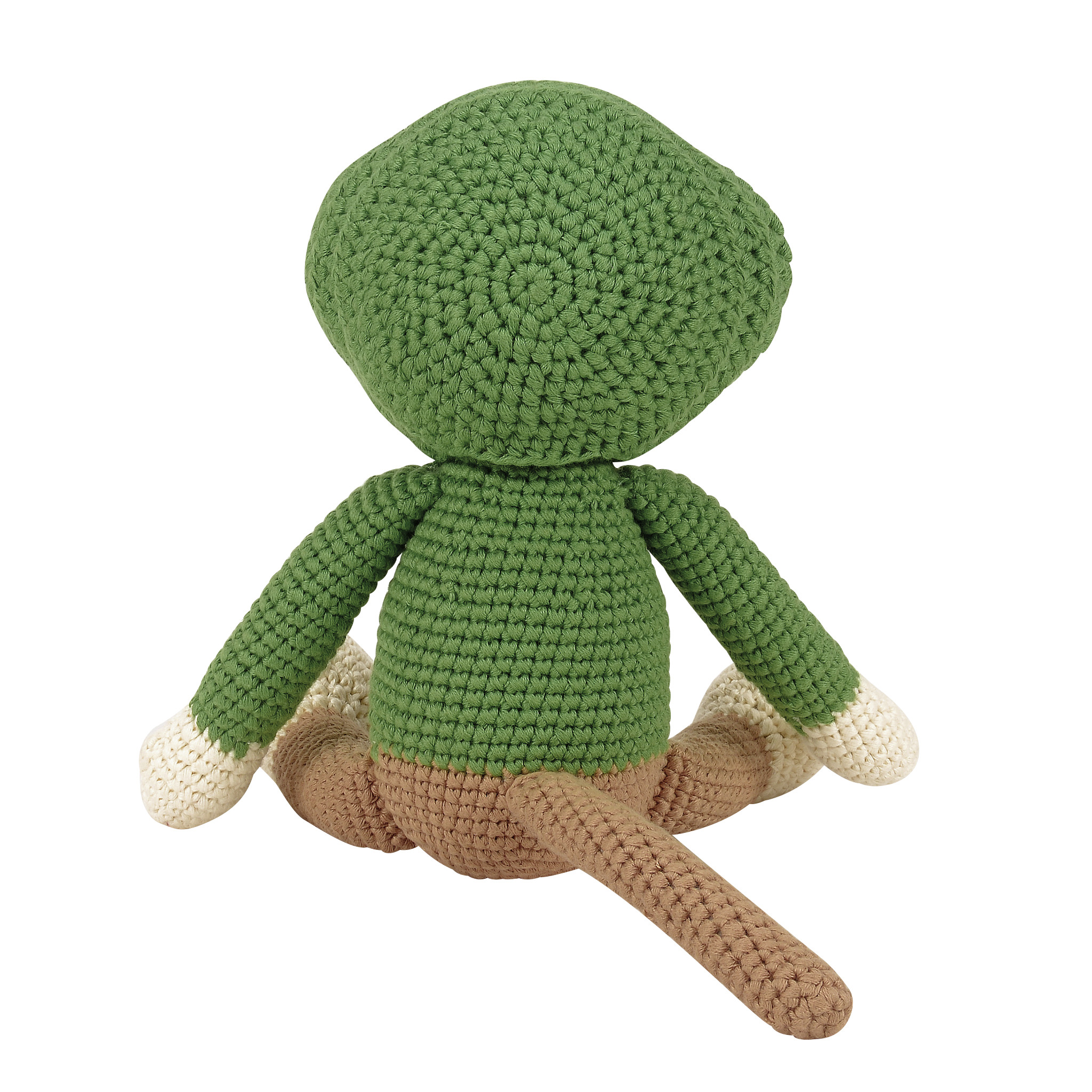 Sebastian the Monkey Soft Toy by Woolie - Afbeelding 4