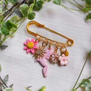 Broche Zomerse Bedels