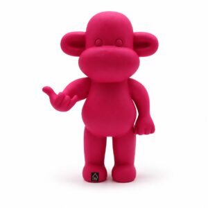 Decoratie Aap Roze