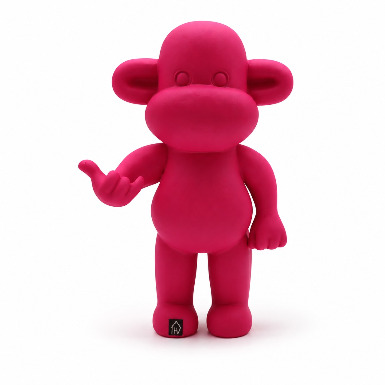Decoratie Aap Roze