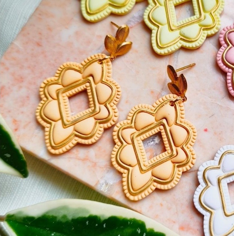 Boho Ruit Oorbellen - Afbeelding 3
