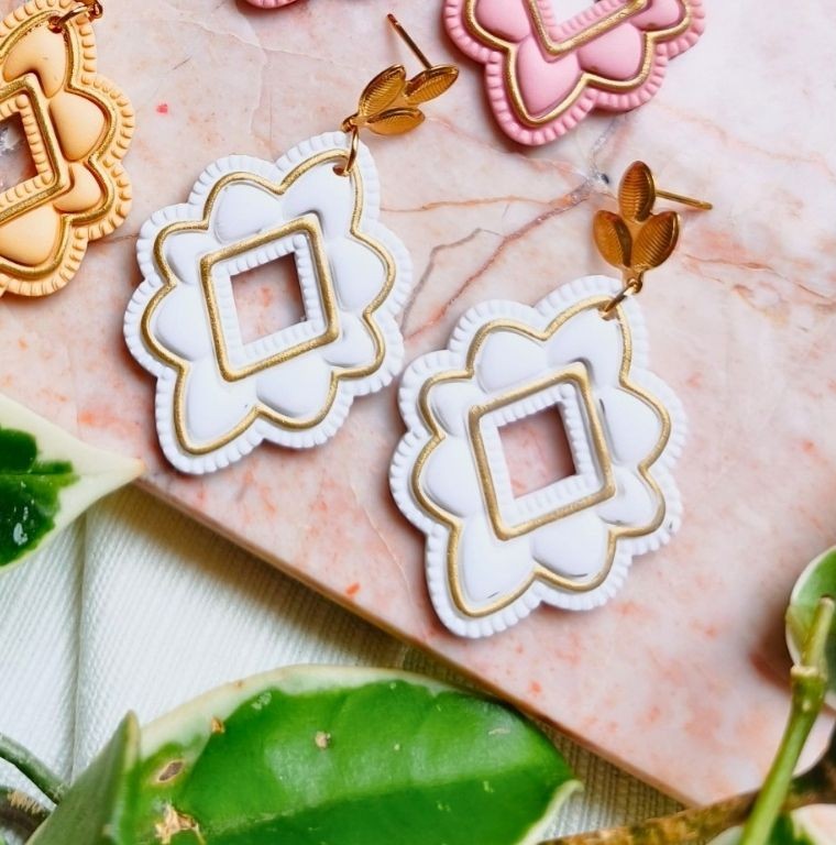 Boho Ruit Oorbellen - Afbeelding 5