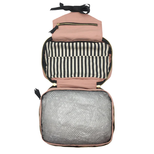 Bag-all Folding Hanging Toiletry Case Pink Blush - Afbeelding 3
