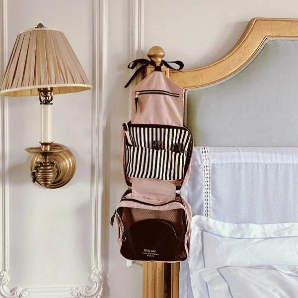 Bag-all Folding Hanging Toiletry Case Pink Blush - Afbeelding 2