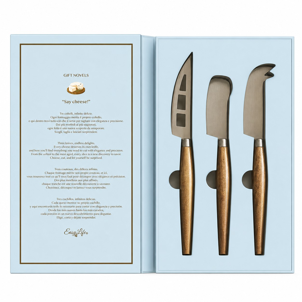 Easy Life Gift Novels - Kaasmessenset Say Cheese! 3-delig - Afbeelding 2