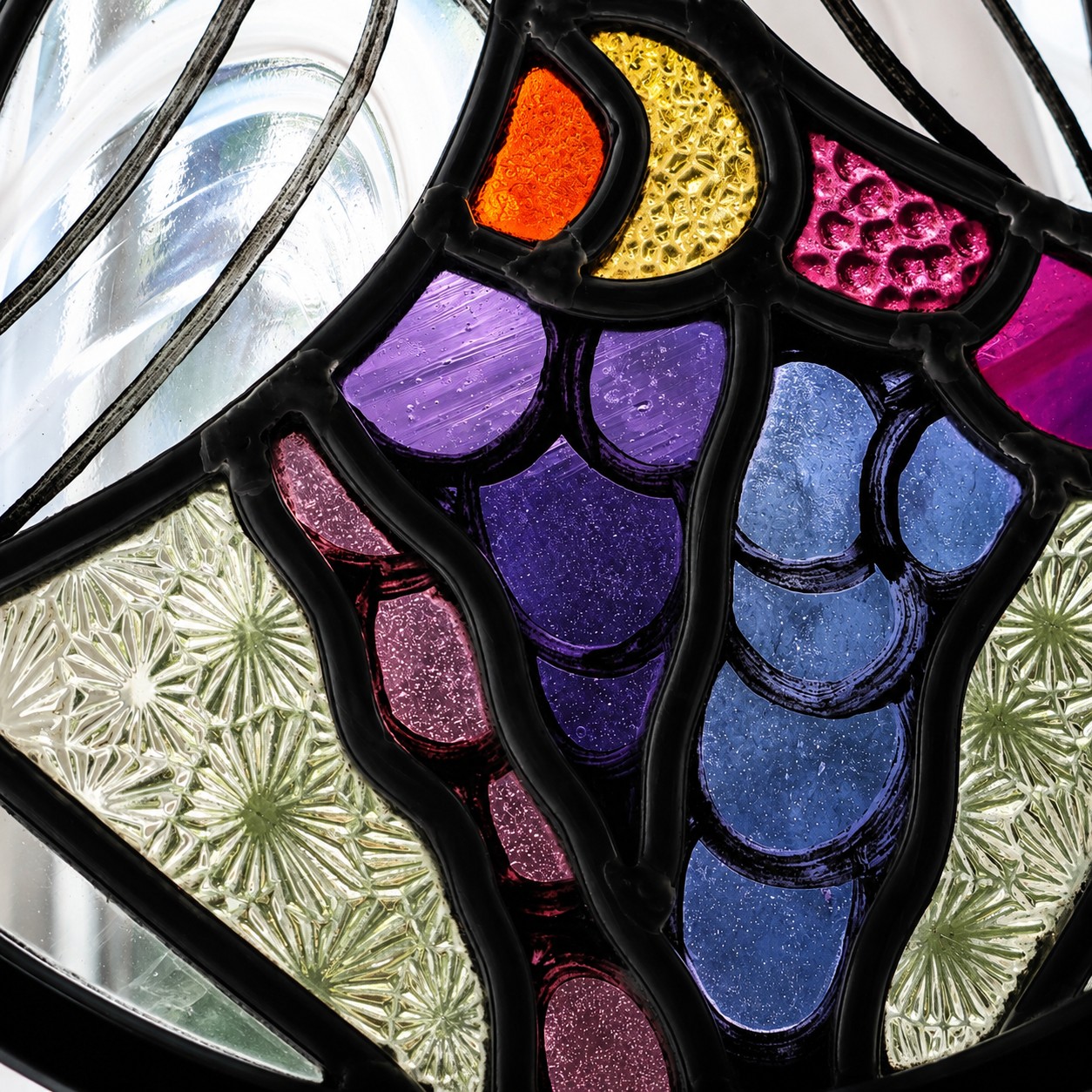 Handgemaakt Glas-in-Lood Duifjes | Atelier Geert Cooijmans - Afbeelding 3