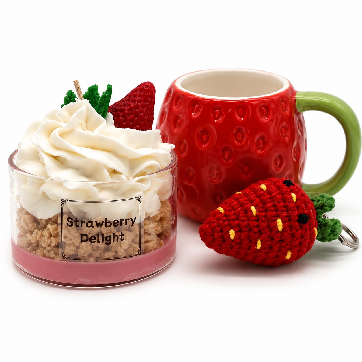 Kaars Strawberry Delight - Afbeelding 4