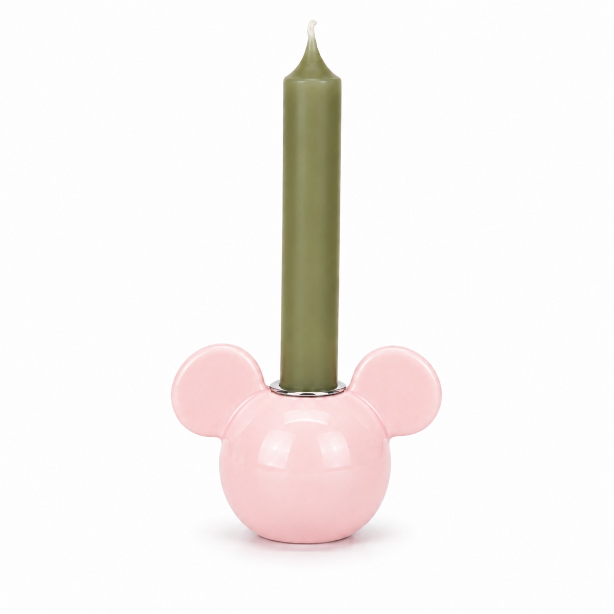 Disney Candle Holder Love Mickey Ears - Pink - Afbeelding 5