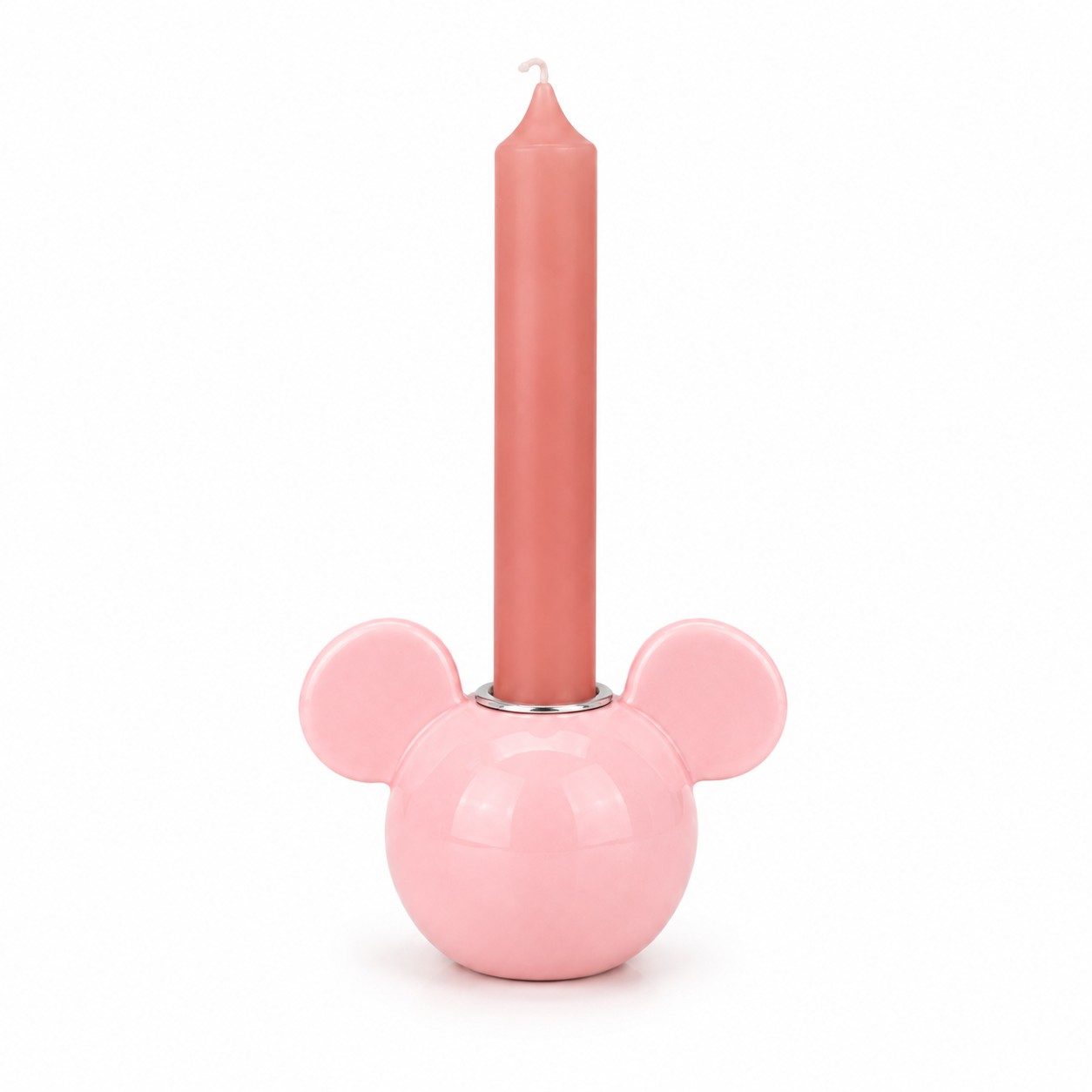Disney Candle Holder Love Mickey Ears - Pink - Afbeelding 2