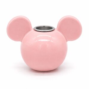 Disney Candle Holder Love Mickey Ears - Pink