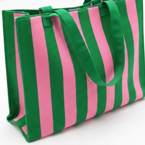 Gestreepte Shopper | Kleurencollectie - Afbeelding 8