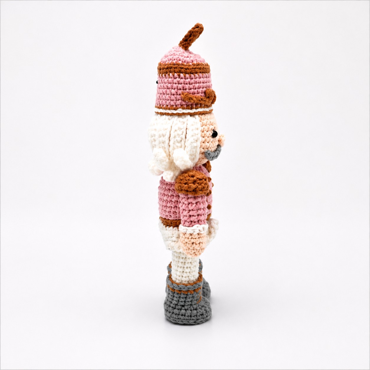 Gehaakt Notenkraker Roze - Nutcracker - Afbeelding 2