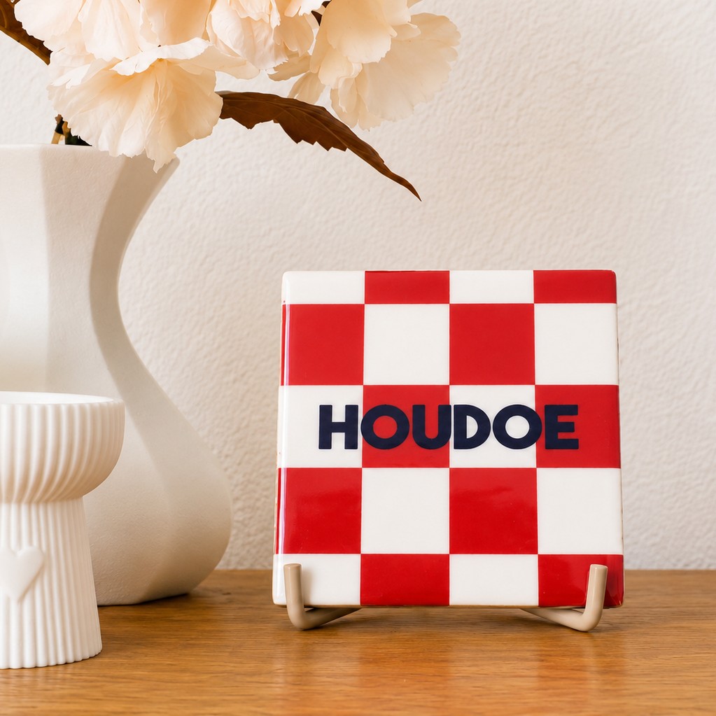 Tegeltje - "Houdoe"
