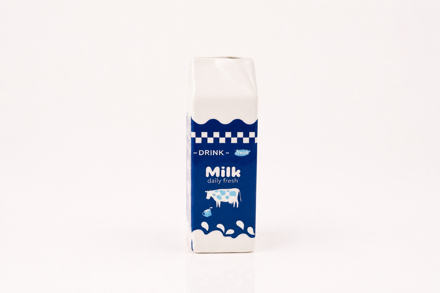 Fresh Milk Vaas Blauw - Afbeelding 3