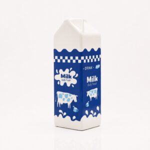Fresh Milk Vaas Blauw