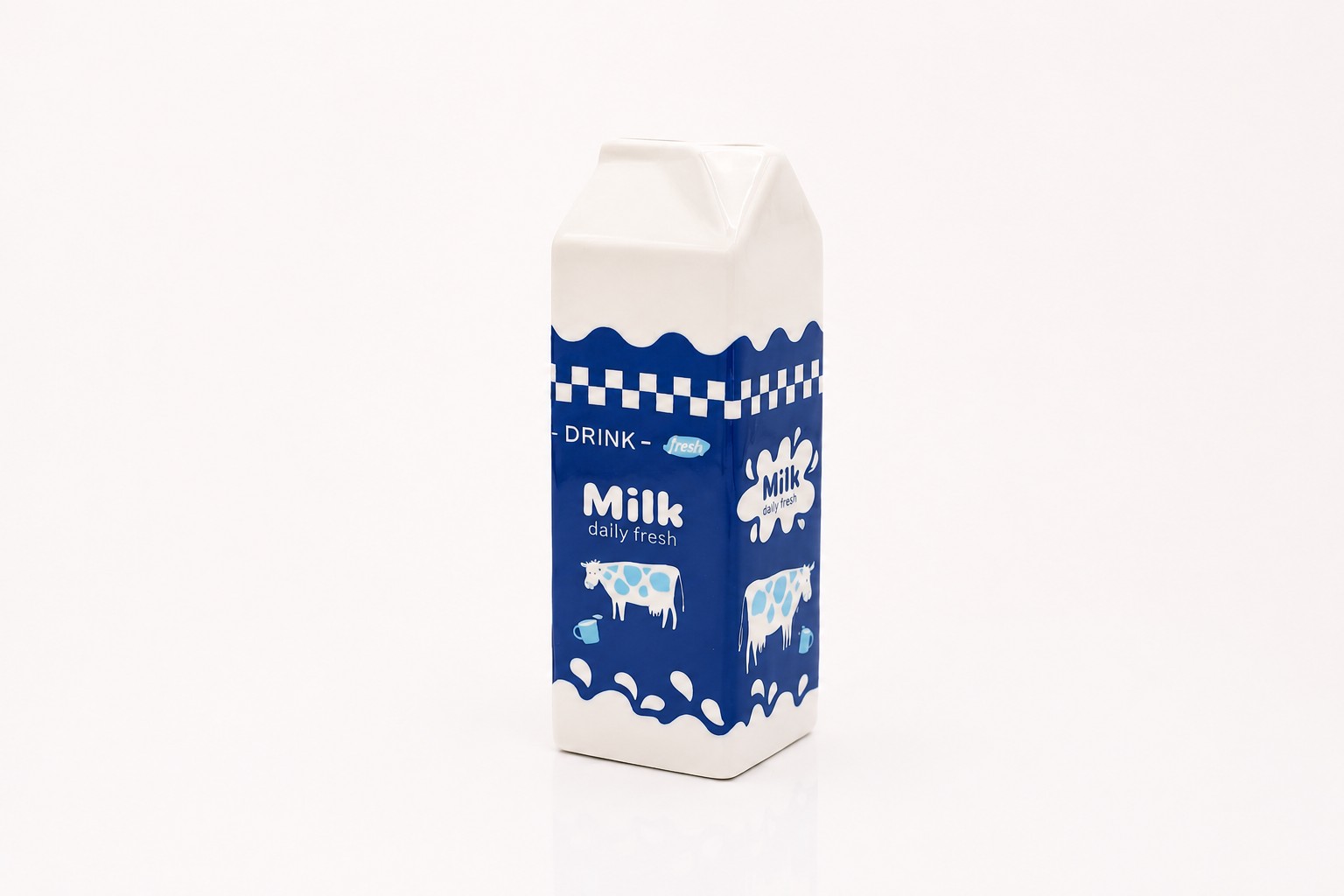 Fresh Milk Vaas Blauw - Afbeelding 2