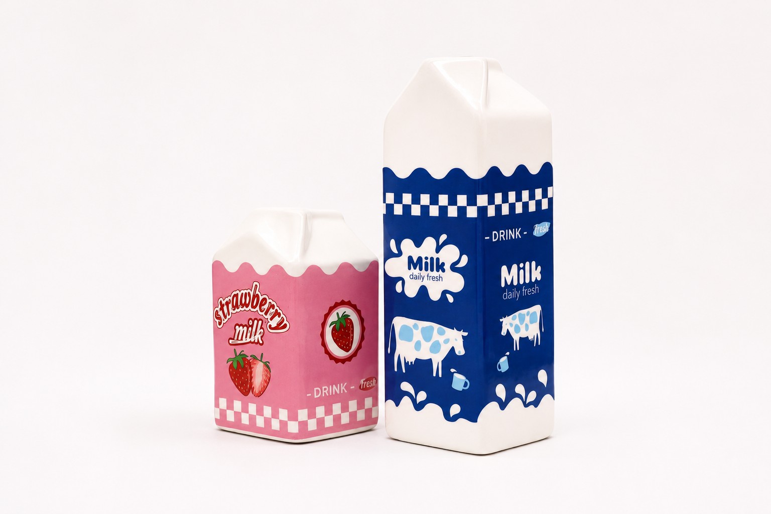 Fresh Milk Vaas Blauw - Afbeelding 5