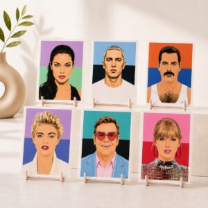 Wenskaarten - Iconische Portretten | by Eva