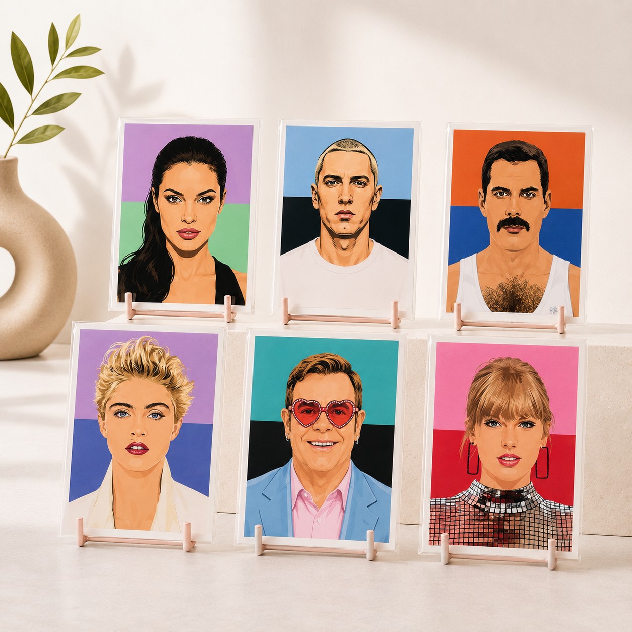 Wenskaarten - Iconische Portretten | by Eva
